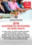 AÖF Üç Ders Sınavı Duyurusu